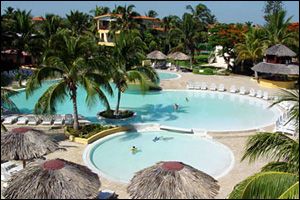 'Varadero beach - Villa Tortuga - pool aerial' Check our website Cuba Travel Hotels .com often for updates.